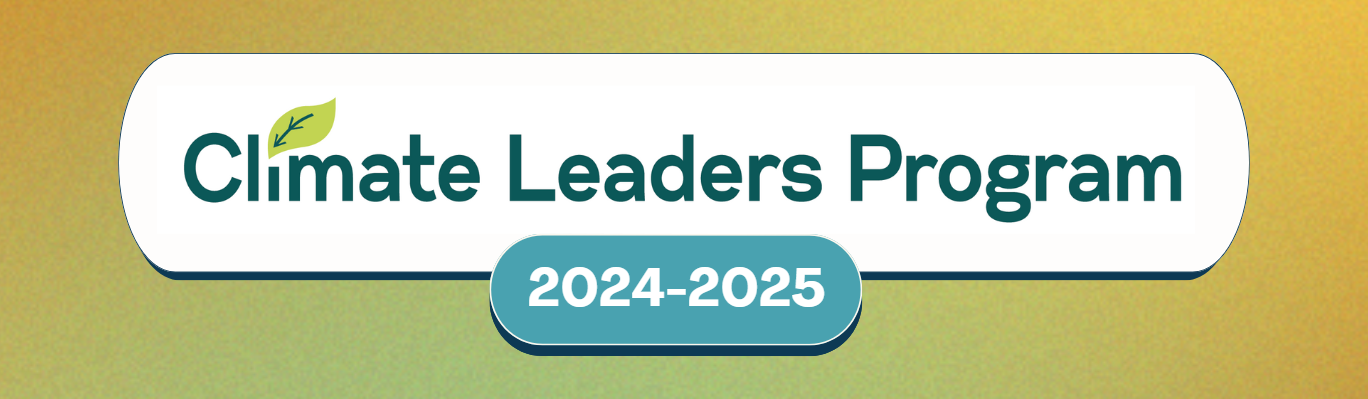 Climate Leaders Banner 2024-2025