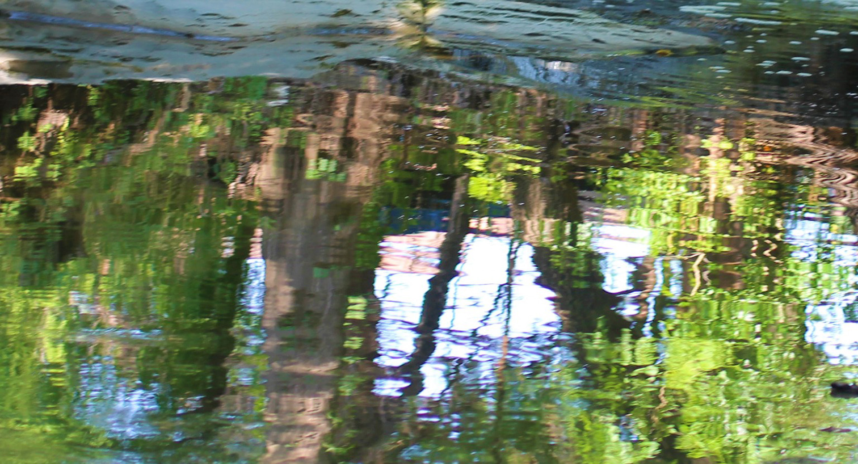 Waller Creek reflects