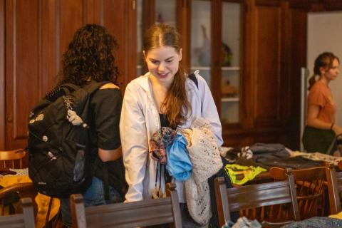 Trash to Treasure Clothing Swap Office of Sustainability