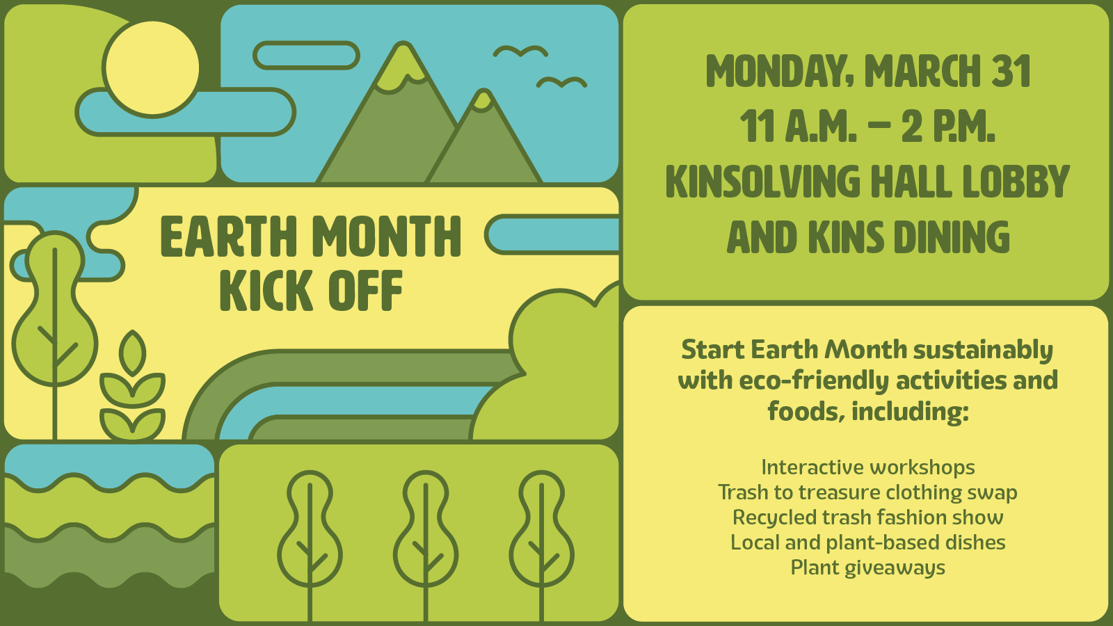 Earth Month Kick Off