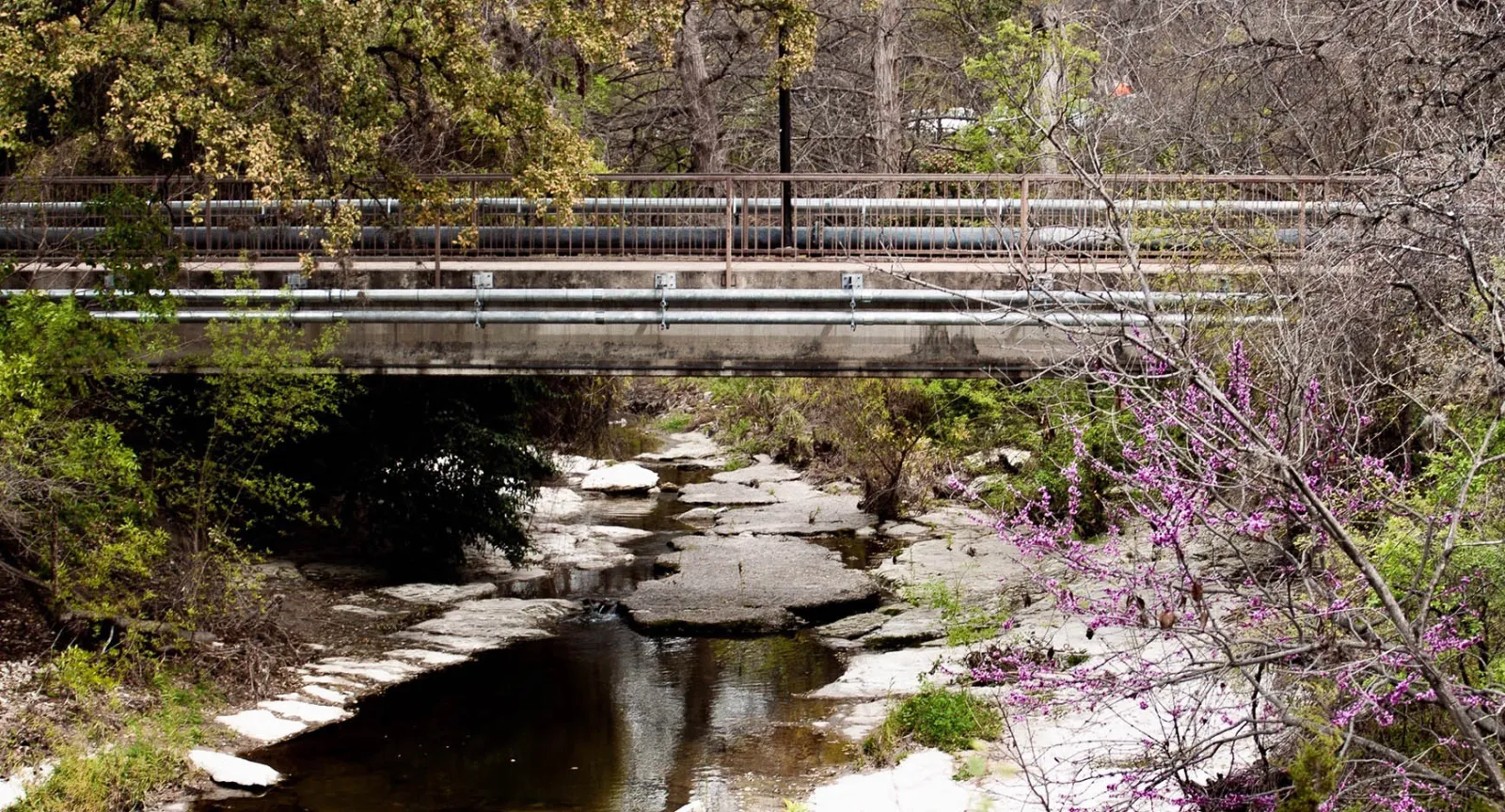 Southern bridge at Clark Field