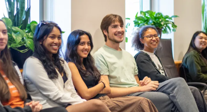 Students listening