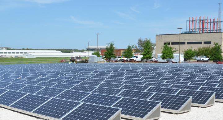 Solar Array at JJ Pickle Research Campus