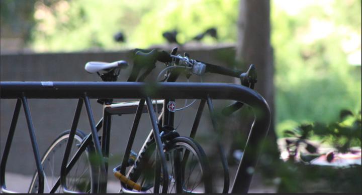 Biking infrastructure at UT Austin
